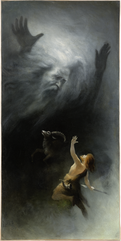 Thou Shalt Not Kill by Karl Wilhelm Diefenbach