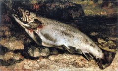 Trout by Gustave Courbet