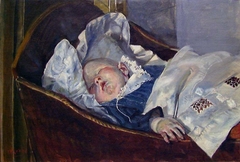 Tulla, the Artist's Grandchild by Christian Krohg