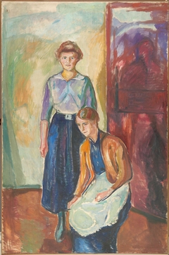 Two Maids by Edvard Munch