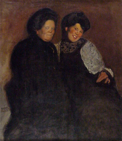 Two Women by Antti Favén