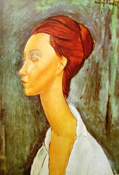 Portrait of Lunia Czechowska by Amedeo Modigliani