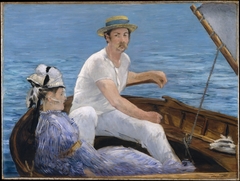 Boating by Edouard Manet