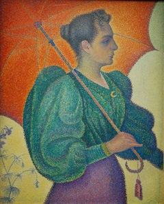 Woman with a Parasol by Paul Signac