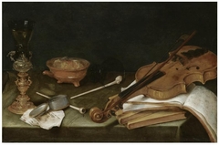 Vanitas with the Five Senses by Pieter Claesz