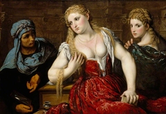 Venetian Women at their Toilet by Paris Bordone