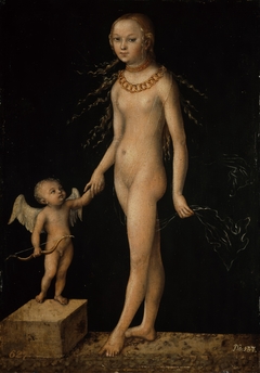 Venus and Cupid by Lucas Cranach the Elder