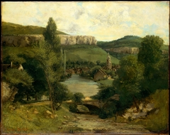 View of Ornans by Gustave Courbet