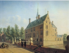 View of Slot Heemstede by Gerrit Adriaenszoon Berckheyde