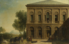 View of the House of General Wade by Francesco Zuccarelli