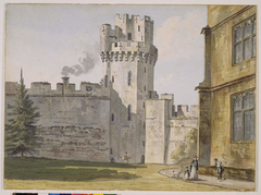 Warwick Castle  - Caesar's Tower by Paul Sandby