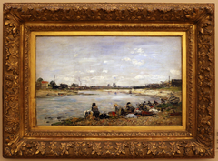 Washing by Eugène Louis Boudin