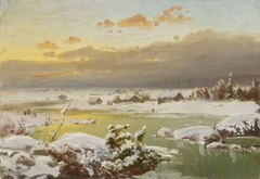 Winter Landscape by Fanny Churberg