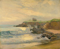 À la marée montante, Le Pouldu, Bretagne by Maurice Galbraith Cullen