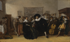 A musical company by Anthonie Palamedes