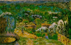 A Spring Landscape by Pierre Bonnard