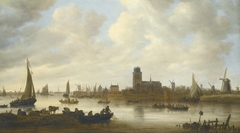 A View of Dordrecht by Jan van Goyen