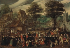 A Village Festival by Marcus Gheeraerts the Elder