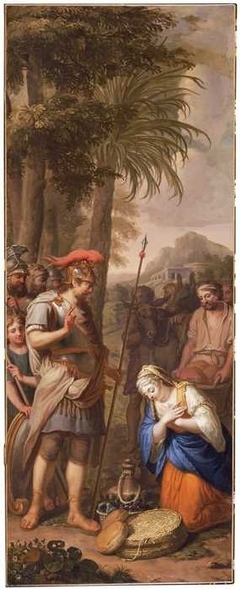 Abigael voor David by Elias van Nijmegen