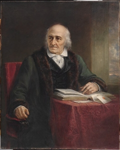 Abraham Alfonse Albert Gallatin (1761-1849) by Daniel Huntington