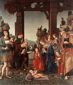 Adoration of the Shepherds by Lorenzo di Credi