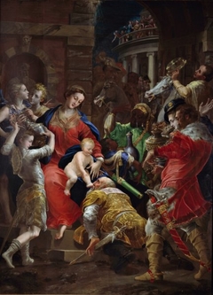 Adorazione dei Magi by Girolamo Mazzola Bedoli