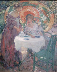 Afternoon Tea by Richard Edward Miller