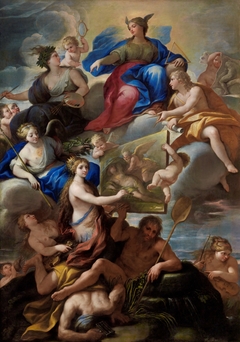 Allegory of Knowledge and the Arts in Naples by Paolo de Matteis