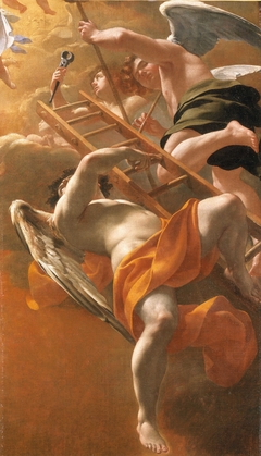 Anges portant les instruments de la Passion by Simon Vouet