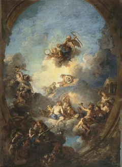 Apollo and Phaethon with the Seasons by Charles de La Fosse