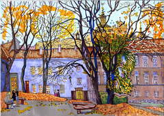 autumn Vilnius by Natalia Mikhalchuck