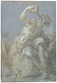 Bacchus by Hans Rottenhammer I