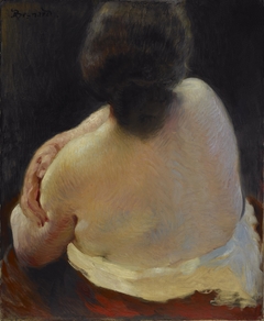 Back of a Woman, Study by Paul-Albert Besnard