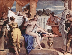 Bathseba at her bath by Sebastiano Ricci