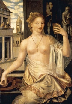 Bathsheba Observed by King David by Jan Matsys