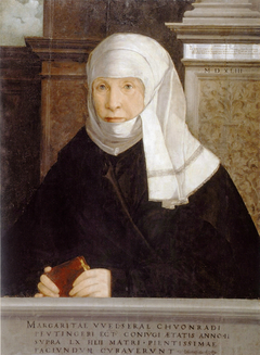 Bildnis Margarete Peutinger, geb. Welser by Christoph Amberger