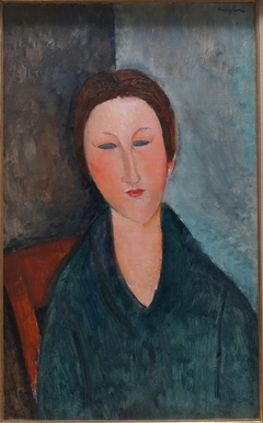 Buste de jeune fille (Mademoiselle Marthe) by Amedeo Modigliani