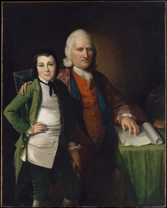 Cadwallader Colden and His Grandson Warren De Lancey by Matthew Pratt