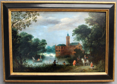 Castle by the Sea by Adriaen van Stalbemt