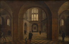 Cathedral of Aachen by Hendrik van Steenwijk I