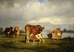 Cattle by Auguste Bonheur