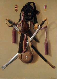 Civil War Regalia of Major Levi Gheen McCauley by George Cope