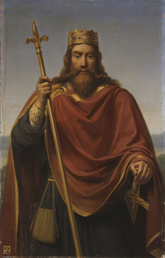 Clovis Ier, roi des Francs by François-Louis Dejuinne