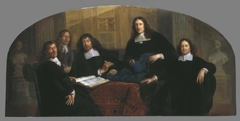 De Staalmeesters by Jan de Baen