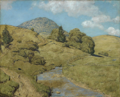 Der Blössling bei Bernau by Hans Thoma