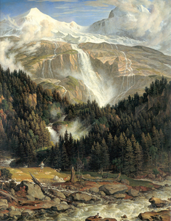 Der Schmadribachfall by Joseph Anton Koch