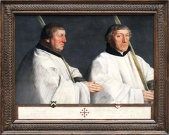 Die Utrechter Domherren Cornelius van Horn und Anthonis Taets van Ameronghen by Antonis Mor