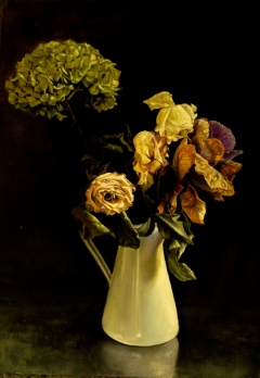 Dried Roses by H Masacz