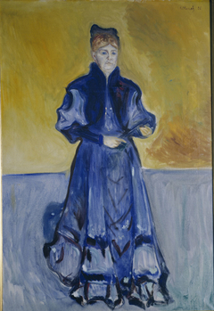 Elisabeth Förster-Nietzsche by Edvard Munch