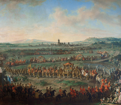 Entry of Joseph II into Frankfurt for his coronation in 1764 by Anonymous